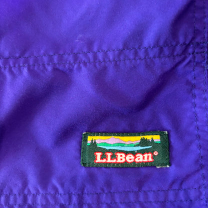 90's  L.L.Bean  アノラックパーカー  紫 サイズ不明 /A0142J-SO