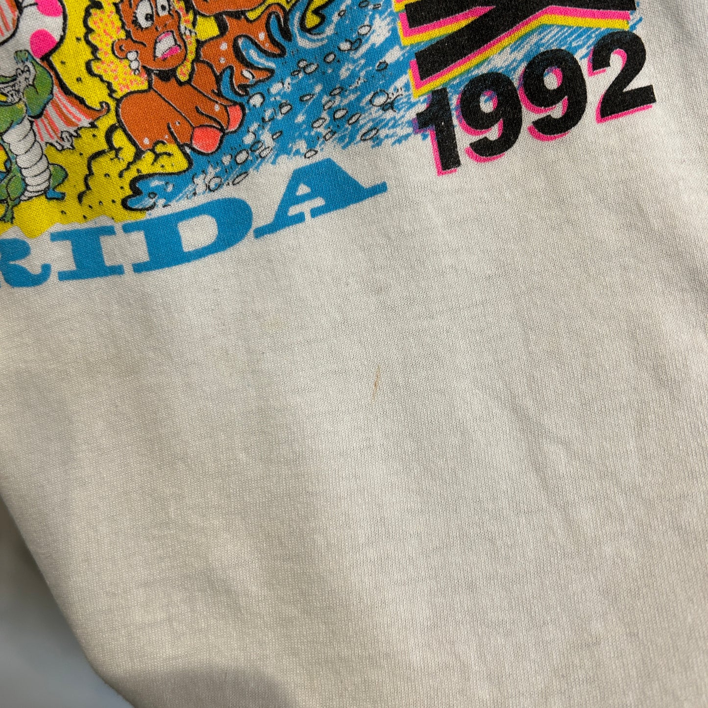 90's MTV Spring Break 1992 Tシャツ ミュージックT 白 Screen Stars (XL)/C0927T-SO