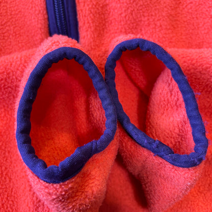 90's Patagonia パタゴニア シンチラカーディガン ピンク/パープル (XL)/A9389F-SO