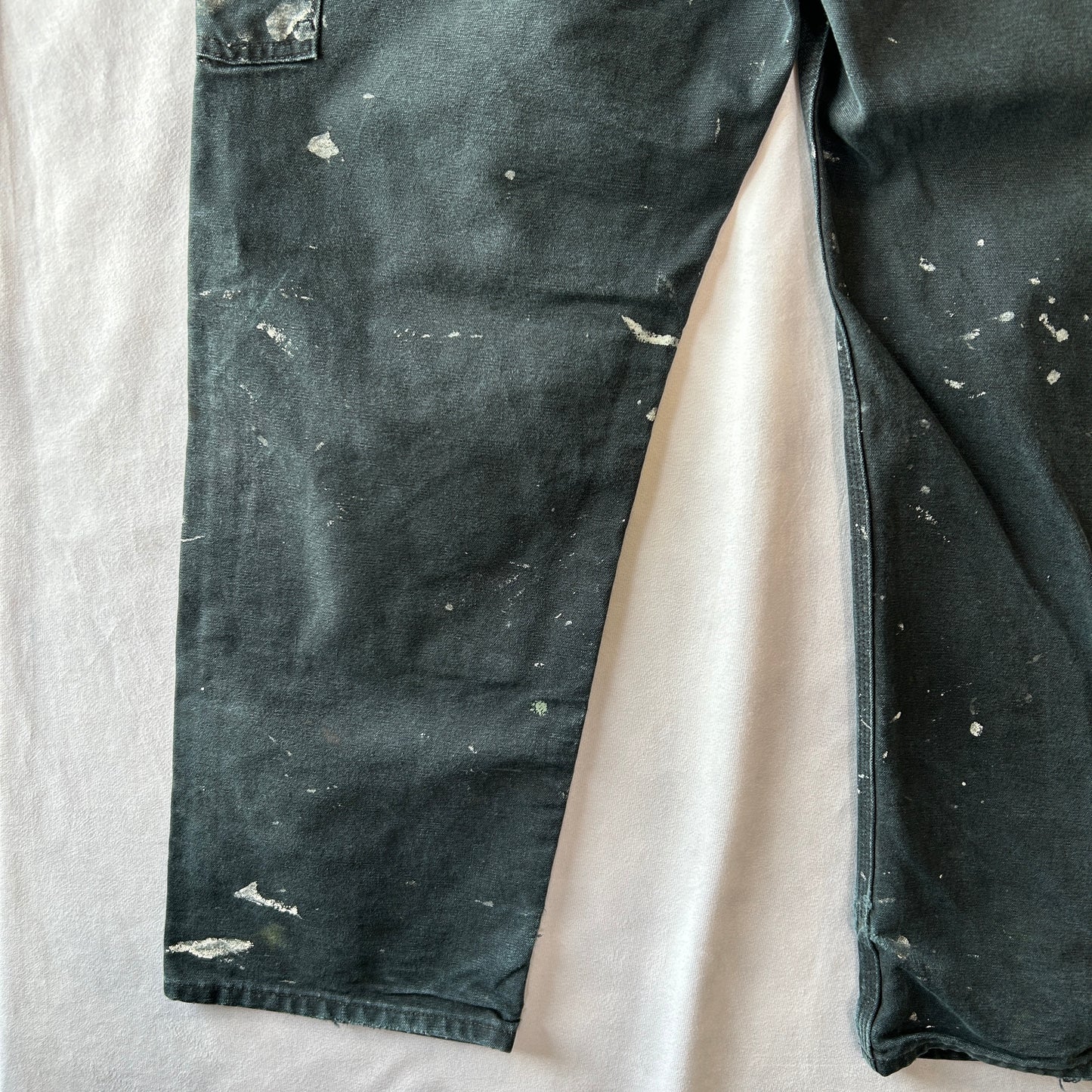 Carhartt カーハート ダブルニーワークパンツ ペンキ USA製 Loose Fit ブラック(36×30)/C0930P-SO