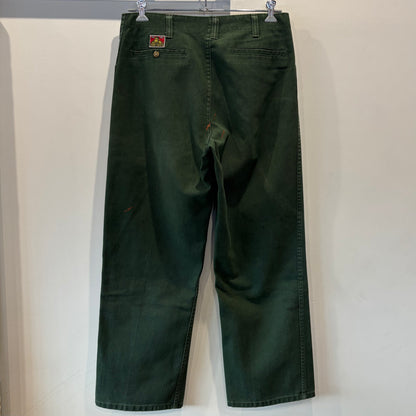 00's BEN DAVIS ベンデイビス フリスコパンツ 深緑 (34) B4020