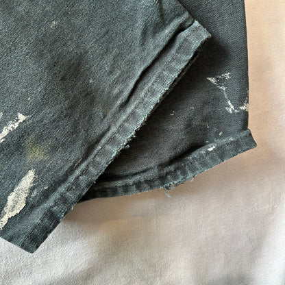 Carhartt カーハート ダブルニーワークパンツ ペンキ USA製 Loose Fit ブラック(36×30)/C0930P-SO