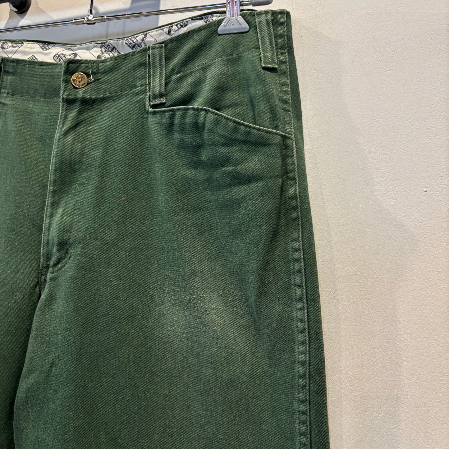 00's BEN DAVIS ベンデイビス フリスコパンツ 深緑 (34) B4020