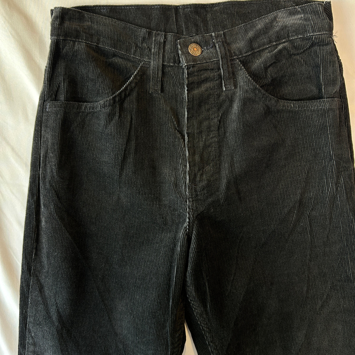87' Levi's リーバイス 519-1558 コーデュロイパンツ ブラック(29×32)/A0392P-SO
