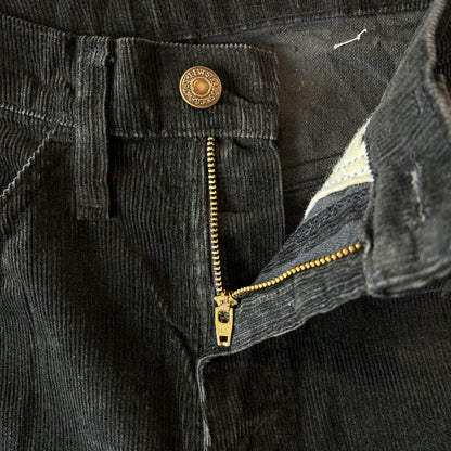 87' Levi's リーバイス 519-1558 コーデュロイパンツ ブラック(29×32)/A0392P-SO