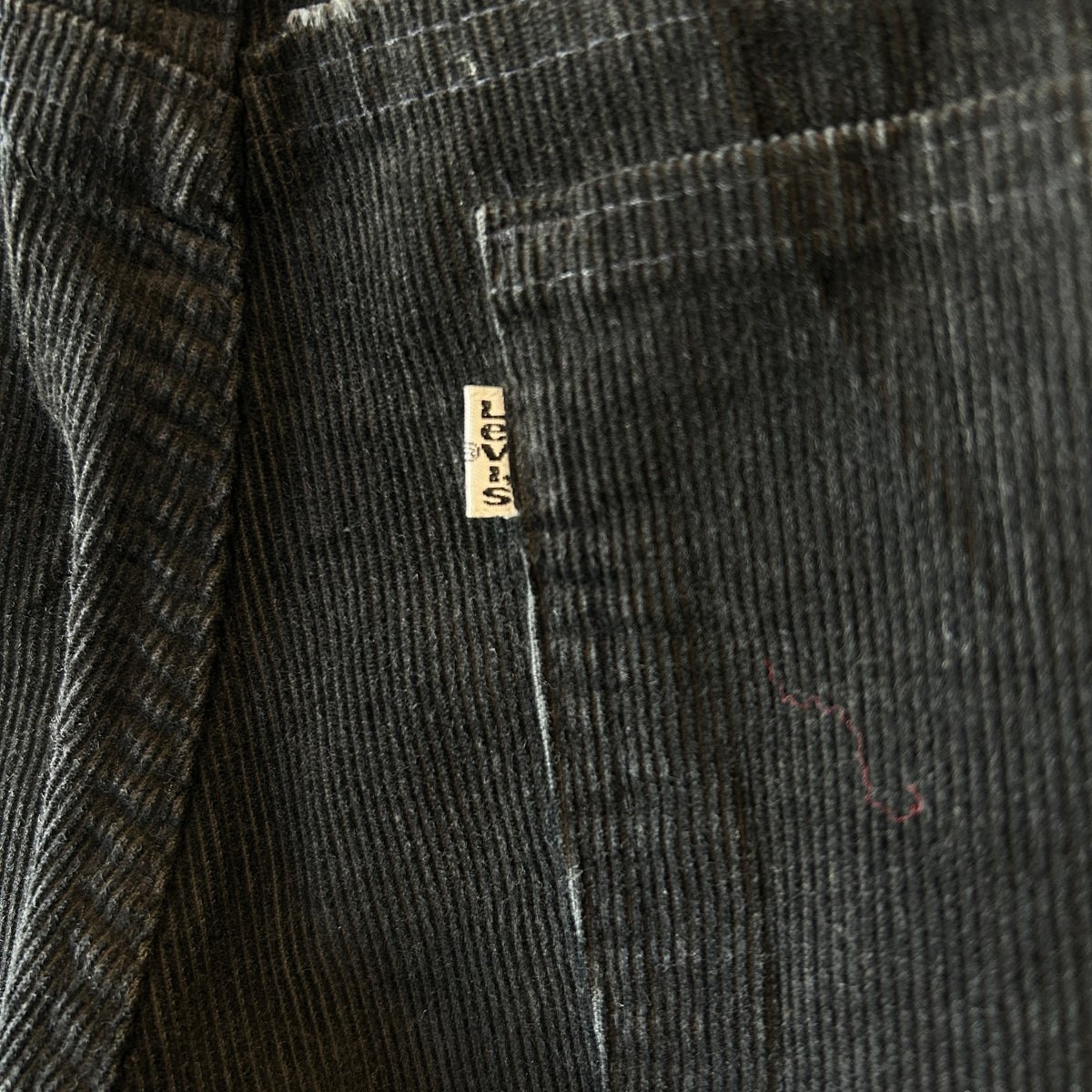 87' Levi's リーバイス 519-1558 コーデュロイパンツ ブラック(29×32)/A0392P-SO