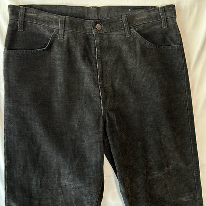 87' Levi's リーバイス 519-1558 コーデュロイパンツ ブラック(38×34)/A8307P-SO