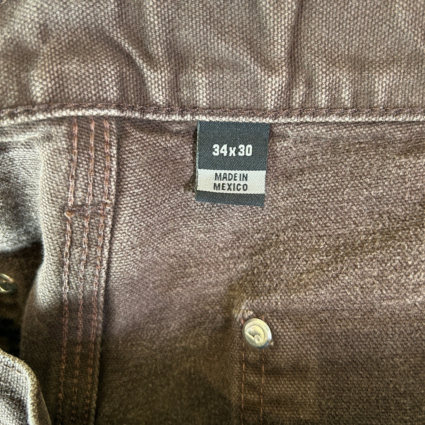 Carhartt カーハート ダブルニーワークパンツ B136 DKB Loose Fit ダークブラウン(34×30)/C0932P-SO
