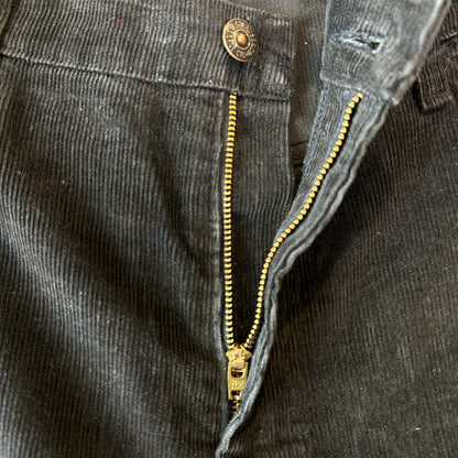 87' Levi's リーバイス 519-1558 コーデュロイパンツ ブラック(38×34)/A8307P-SO