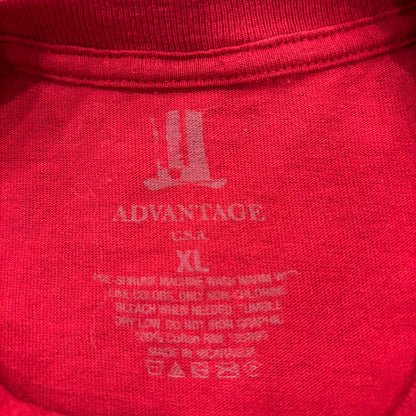 00's Advantage DrPepper ドクターペッパー 企業Tシャツ 赤(XL)/B3496T-SO
