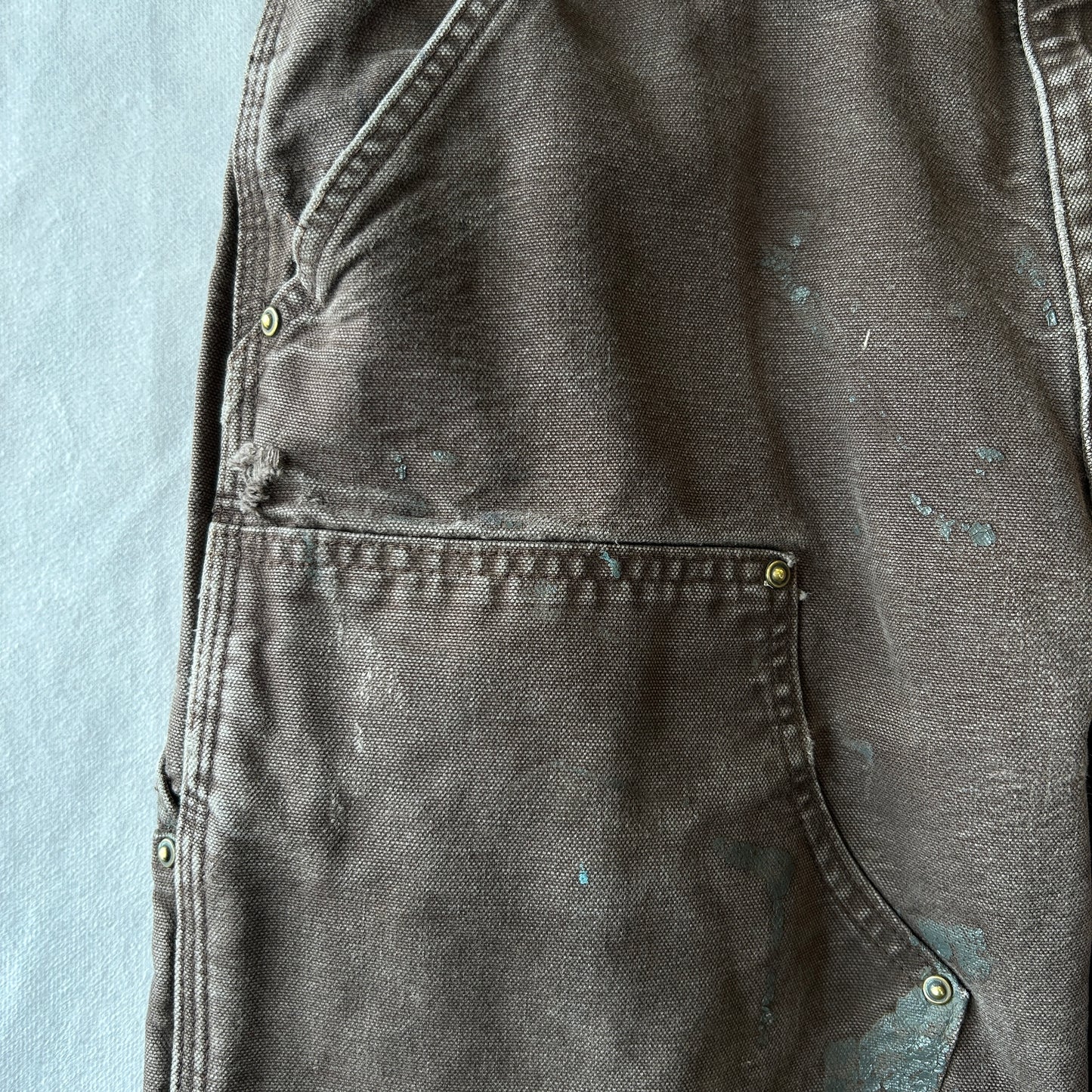 Carhartt カーハート ダブルニーワークパンツ B136 DKB Loose Fit ダークブラウン(34×30)/C0932P-SO