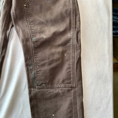 Carhartt カーハート ダブルニーワークパンツ B136 DKB Loose Fit ダークブラウン(34×30)/C0932P-SO