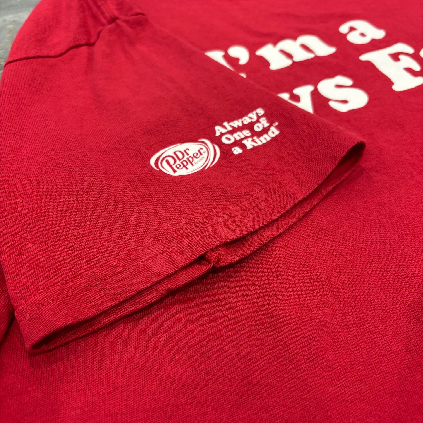 00's Advantage DrPepper ドクターペッパー 企業Tシャツ 赤(XL)/B3496T-SO