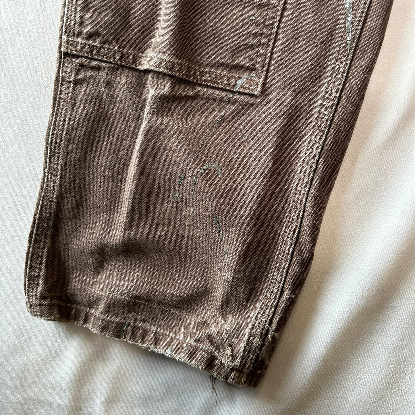 Carhartt カーハート ダブルニーワークパンツ B136 DKB Loose Fit ダークブラウン(34×30)/C0932P-SO