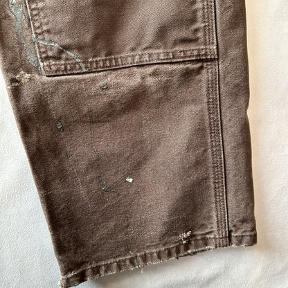 Carhartt カーハート ダブルニーワークパンツ B136 DKB Loose Fit ダークブラウン(34×30)/C0932P-SO