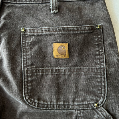 Carhartt カーハート ダブルニーワークパンツ B136 DKB Loose Fit ダークブラウン(34×30)/C0932P-SO