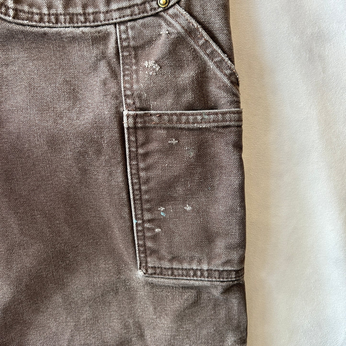 Carhartt カーハート ダブルニーワークパンツ B136 DKB Loose Fit ダークブラウン(34×30)/C0932P-SO