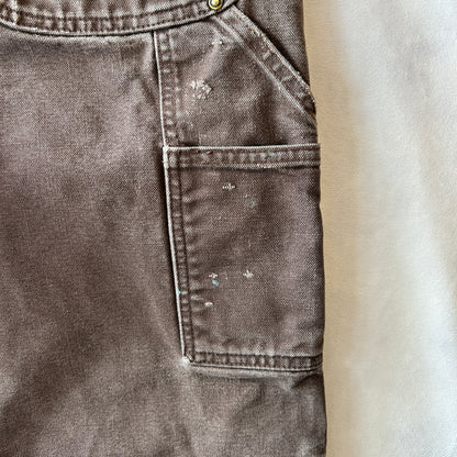 Carhartt カーハート ダブルニーワークパンツ B136 DKB Loose Fit ダークブラウン(34×30)/C0932P-SO