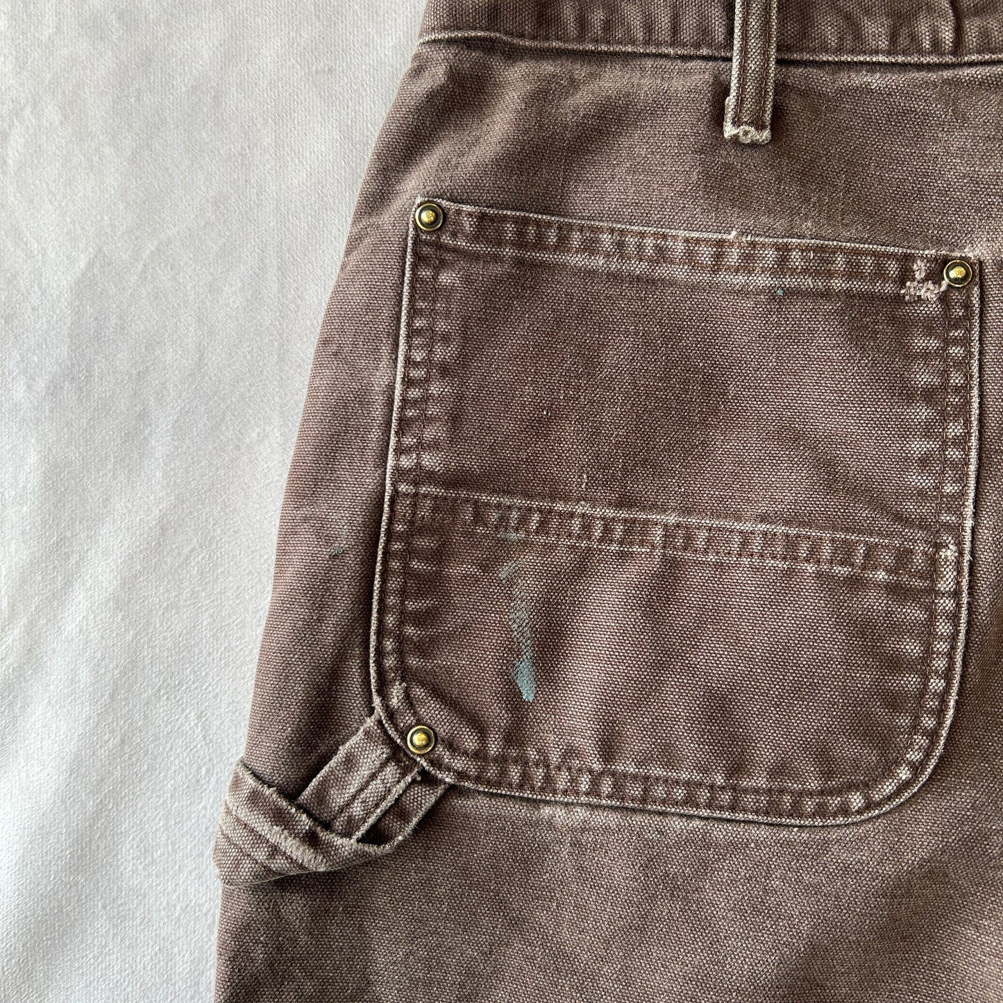 Carhartt カーハート ダブルニーワークパンツ B136 DKB Loose Fit ダークブラウン(34×30)/C0932P-SO