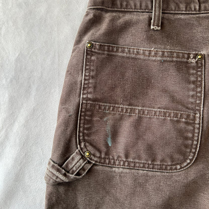 Carhartt カーハート ダブルニーワークパンツ B136 DKB Loose Fit ダークブラウン(34×30)/C0932P-SO