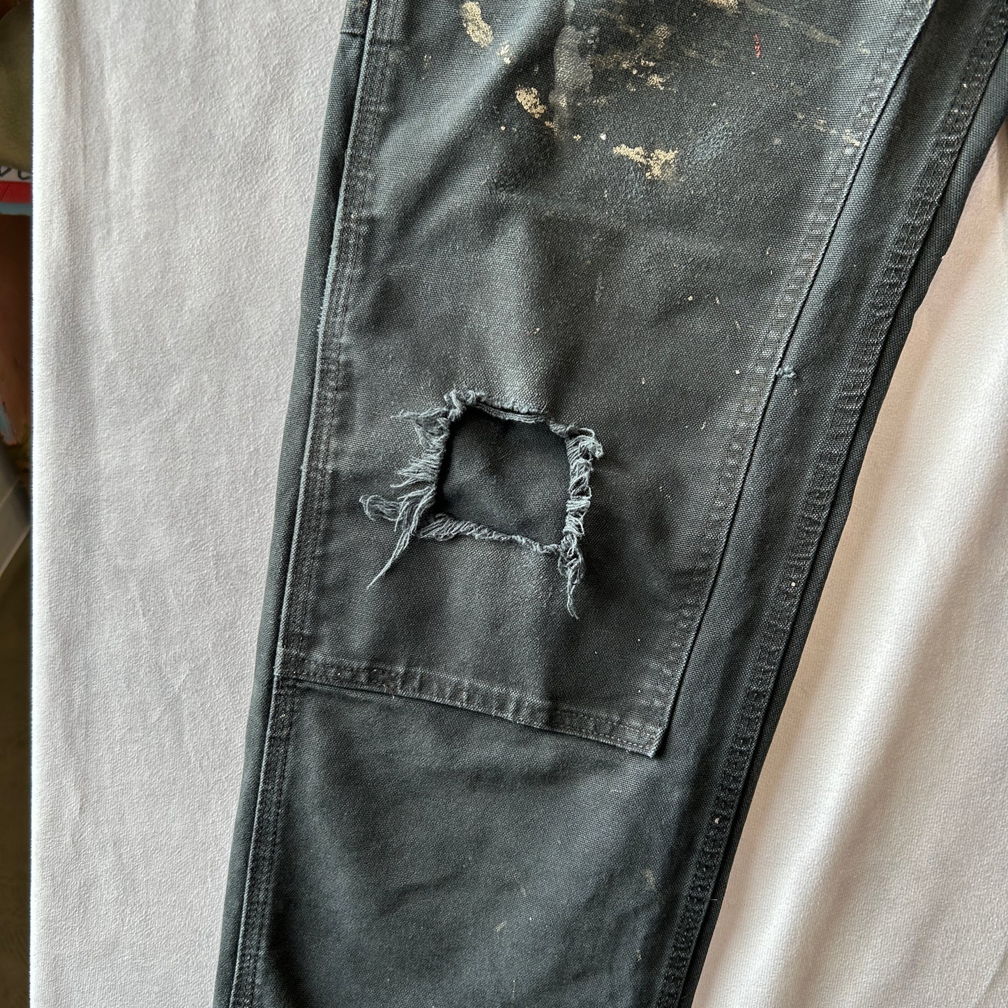 Carhartt カーハート ダブルニーワークパンツ B136 BLK (33×30)/C0929P-SO