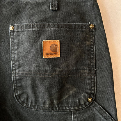 Carhartt カーハート ダブルニーワークパンツ B136 BLK (33×30)/C0929P-SO