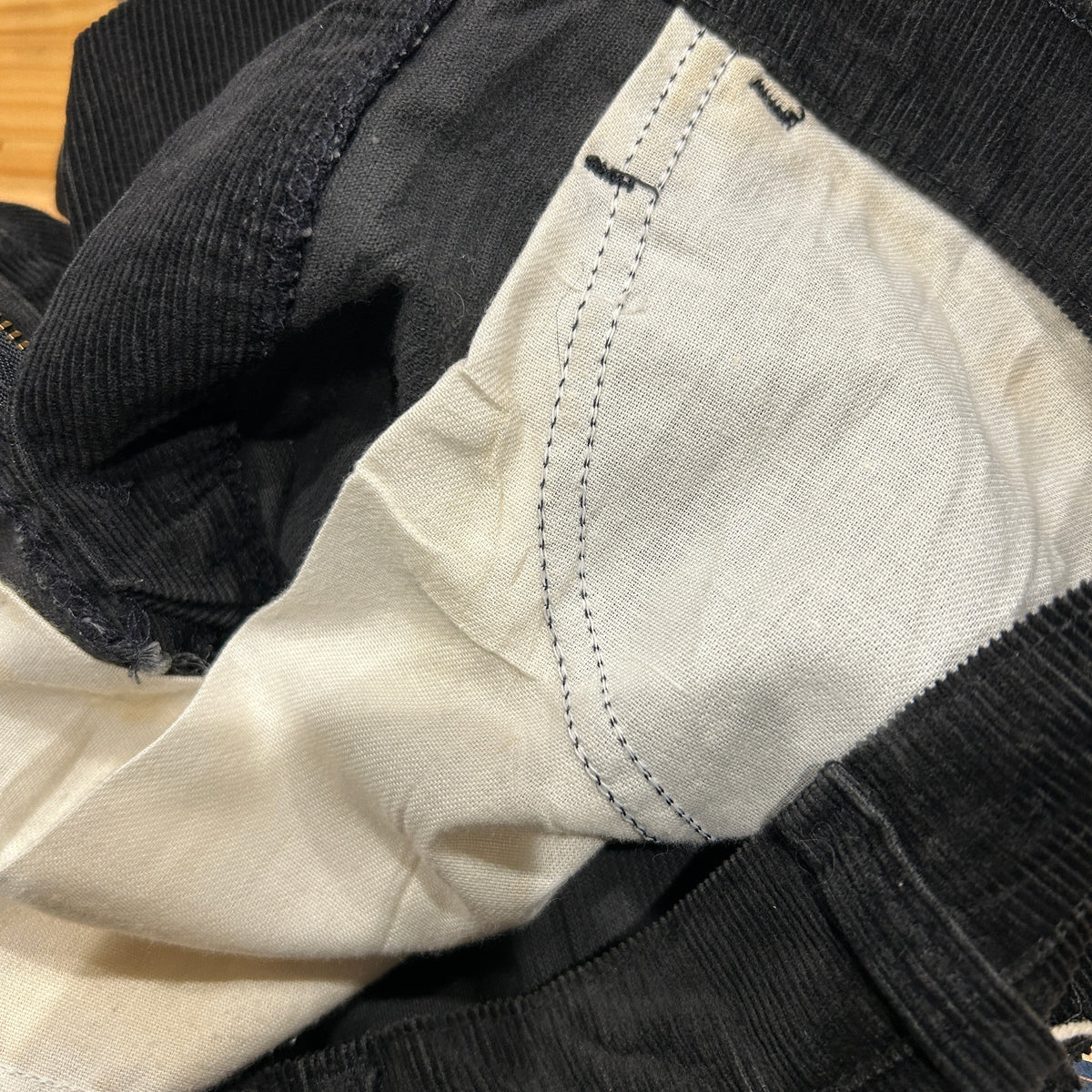 87' Levi's リーバイス 519-1558 コーデュロイパンツ ブラック(29×32)/A0392P-SO