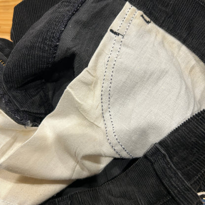 87' Levi's リーバイス 519-1558 コーデュロイパンツ ブラック(29×32)/A0392P-SO