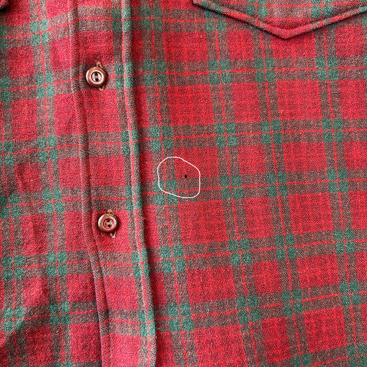 40~50's Pendleton ペンドルトン ウールシャツ レッド・グリーン/A8295SH-SO