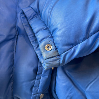 80's PIONEER モンゴメリーワード ナイロンダウンジャケット ブルー/A9868J-SO