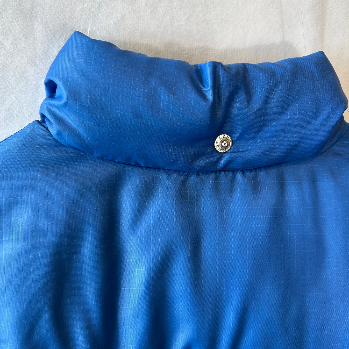 80's PIONEER モンゴメリーワード ナイロンダウンジャケット ブルー/A9868J-SO