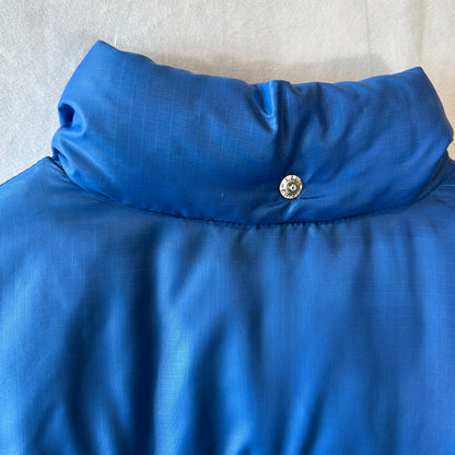 80's PIONEER モンゴメリーワード ナイロンダウンジャケット ブルー/A9868J-SO