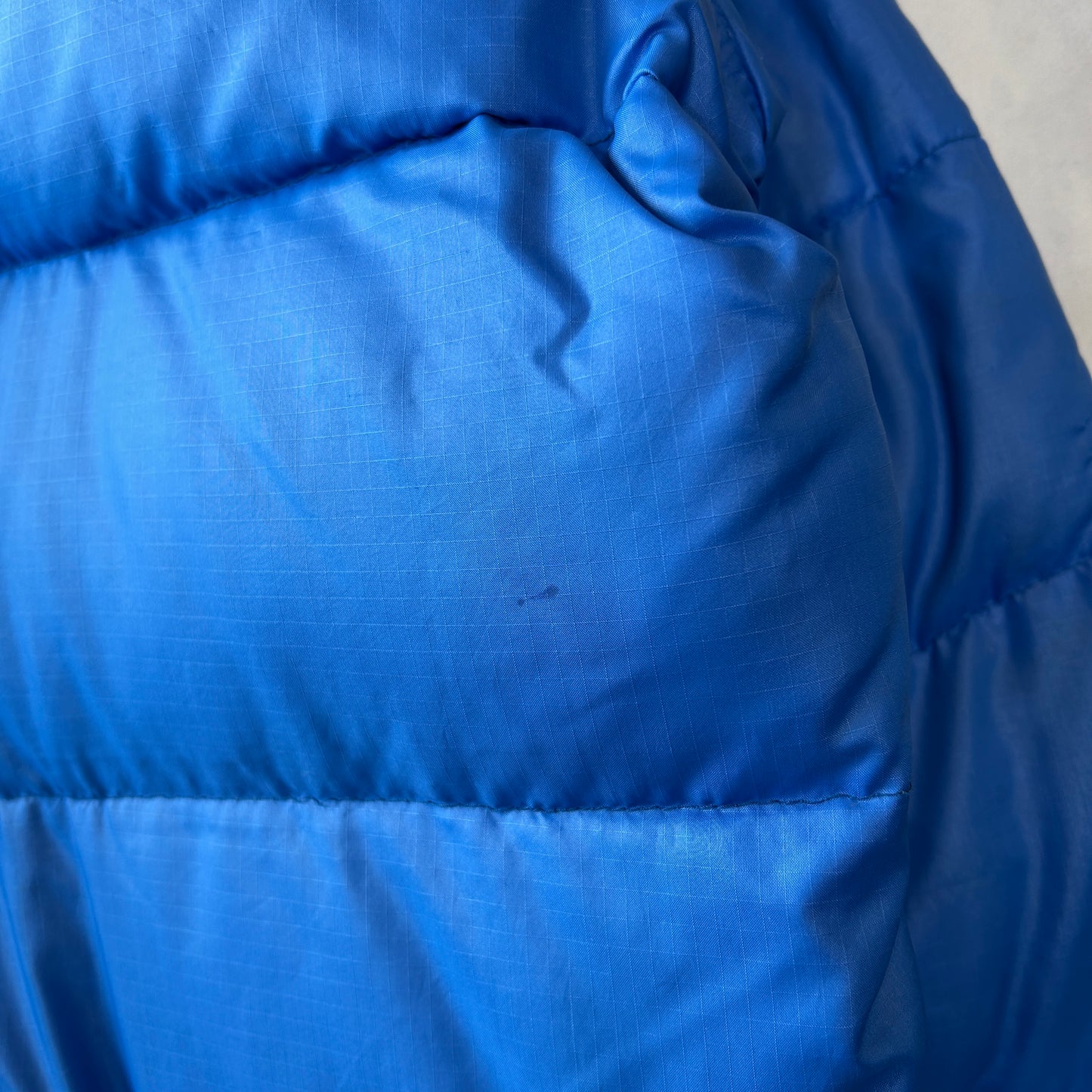 80's PIONEER モンゴメリーワード ナイロンダウンジャケット ブルー/A9868J-SO