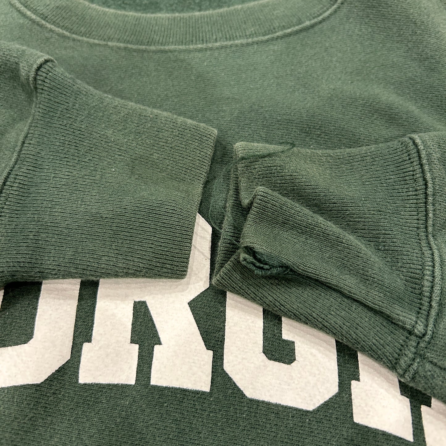 00's champion reverse weave "GEORGIA COLLEGE" チャンピオン リバースウィーブ グリーン (L)/A8089S-SO