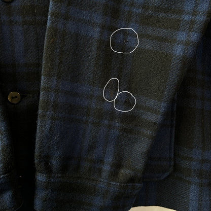 70's Pendleton ペンドルトン ウールジャケット マッキノー (M)/C1719J-SO
