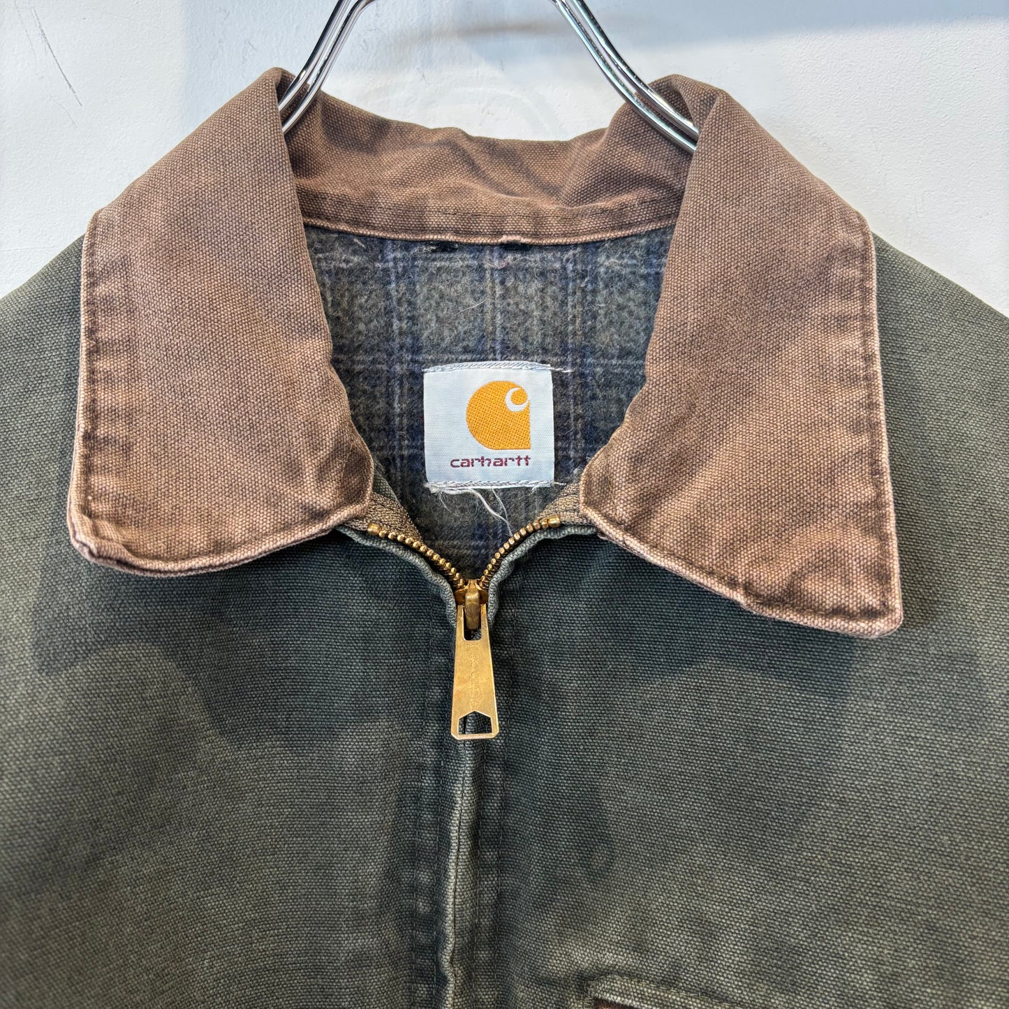 Carhartt カーハート デトロイトジャケット モスグリーン (サイズ不明)/B3506J-SO