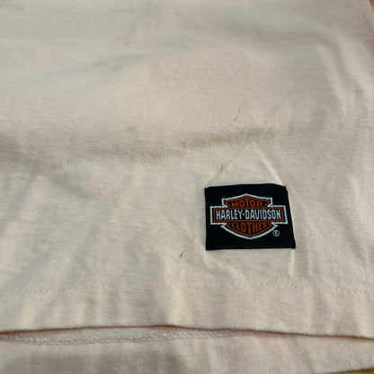 90's HARLEY DAVIDSON "COLBOCH Morristown Tenn" Tシャツ ピンク (不明)/A6487T-SO