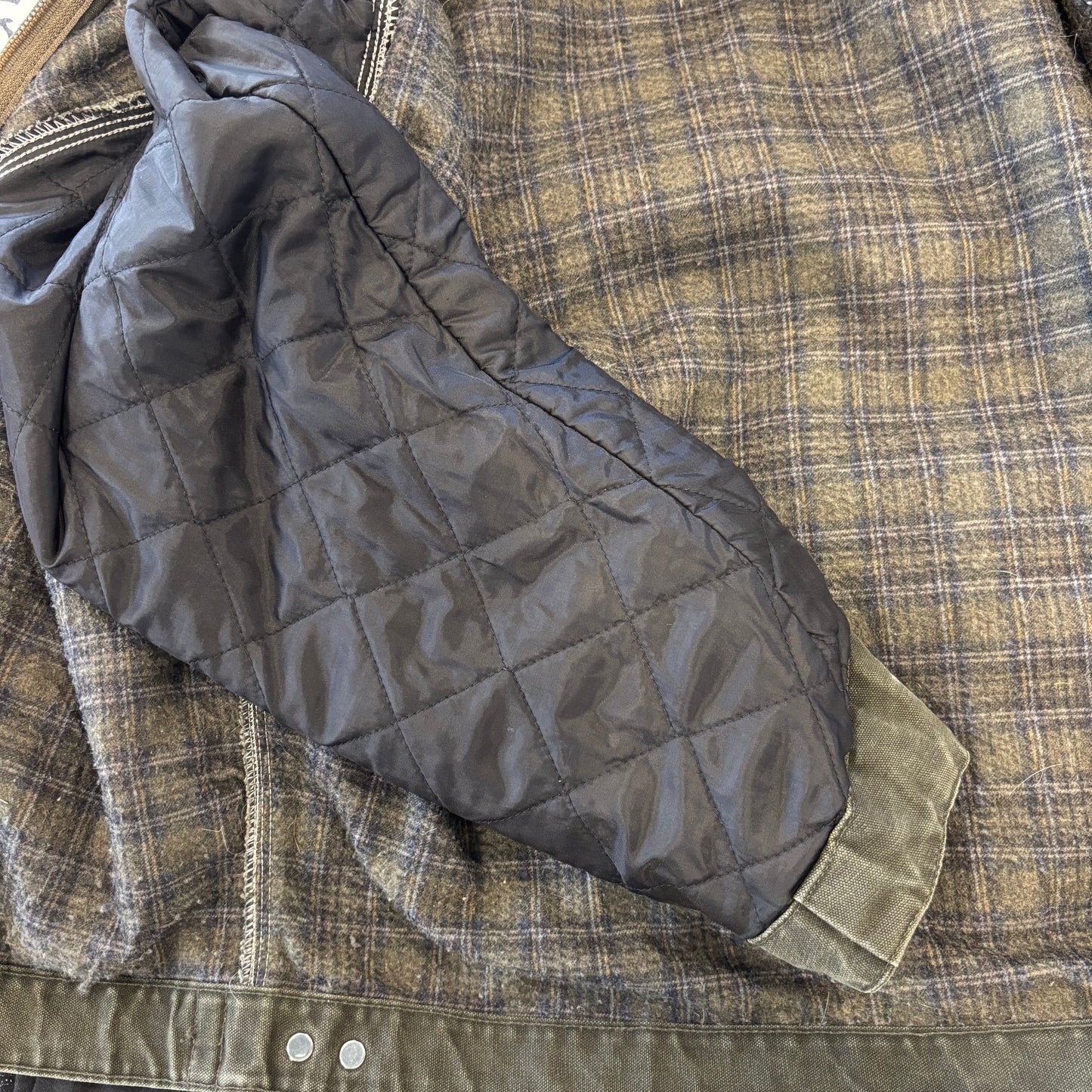 Carhartt カーハート デトロイトジャケット モスグリーン (サイズ不明)/B3506J-SO