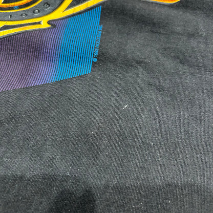 90's HARLEY DAVIDSON "JOHN'S FORTCOLLINS, CO" Tシャツ ブラック (L)/A6981T-SO