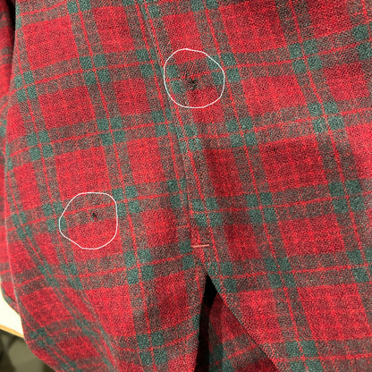 40~50's Pendleton ペンドルトン ウールシャツ レッド・グリーン/A8295SH-SO