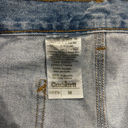 00's Carhartt カーハート デニムペインターショーツ ハーフパンツ B20 BTW (w36)/A4333P-SO