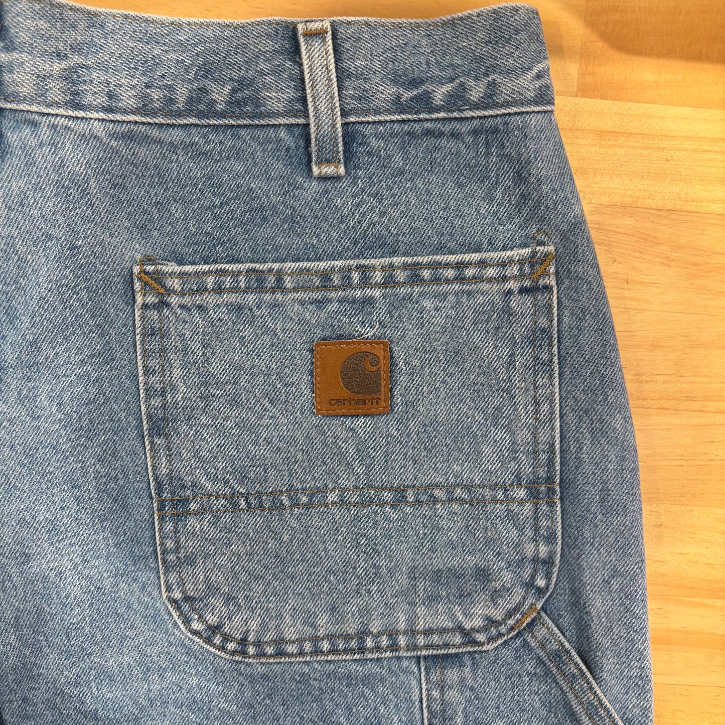 00's Carhartt カーハート デニムペインターショーツ ハーフパンツ B20 BTW (w36)/A4333P-SO