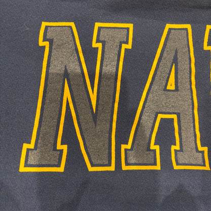 80's Soffe US NAVY ミリタリースウェット 紺 (L)/A7893S-SO
