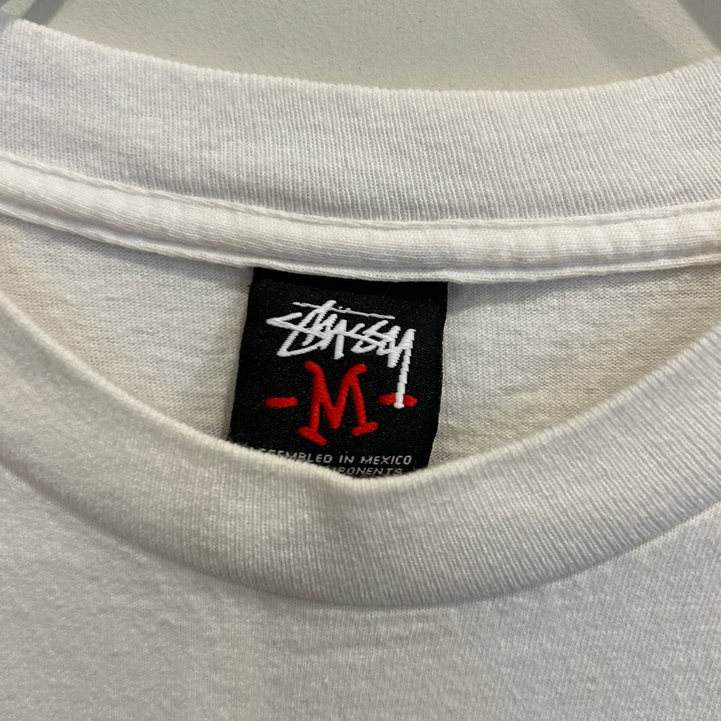 00's Stussy ステューシー × Peter Bagge コラボTシャツ 白 (M)/B2335T-SO