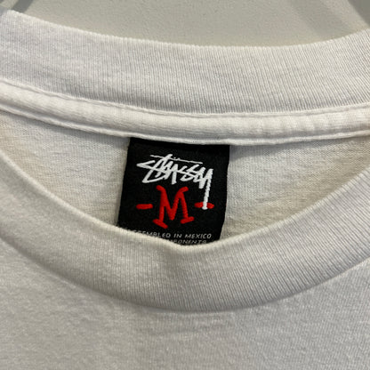 00's Stussy ステューシー × Peter Bagge コラボTシャツ 白 (M)/B2335T-SO