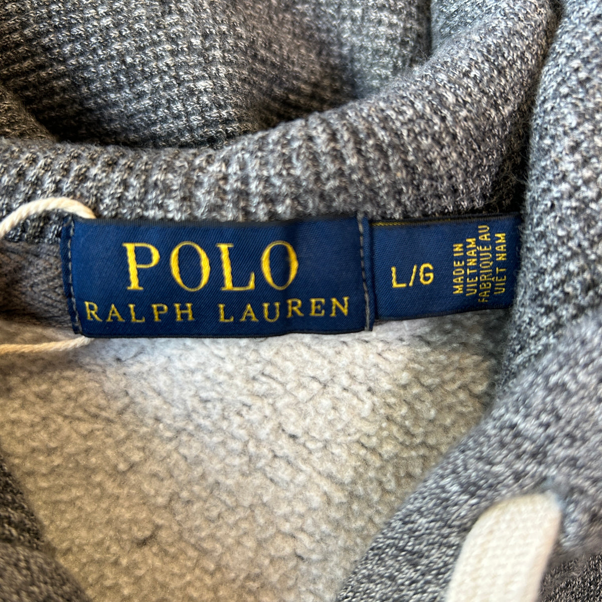 POLO Ralph Lauren ラルフローレン ジップフーディー スウェットパーカー グレー(L)/C1596S-SO