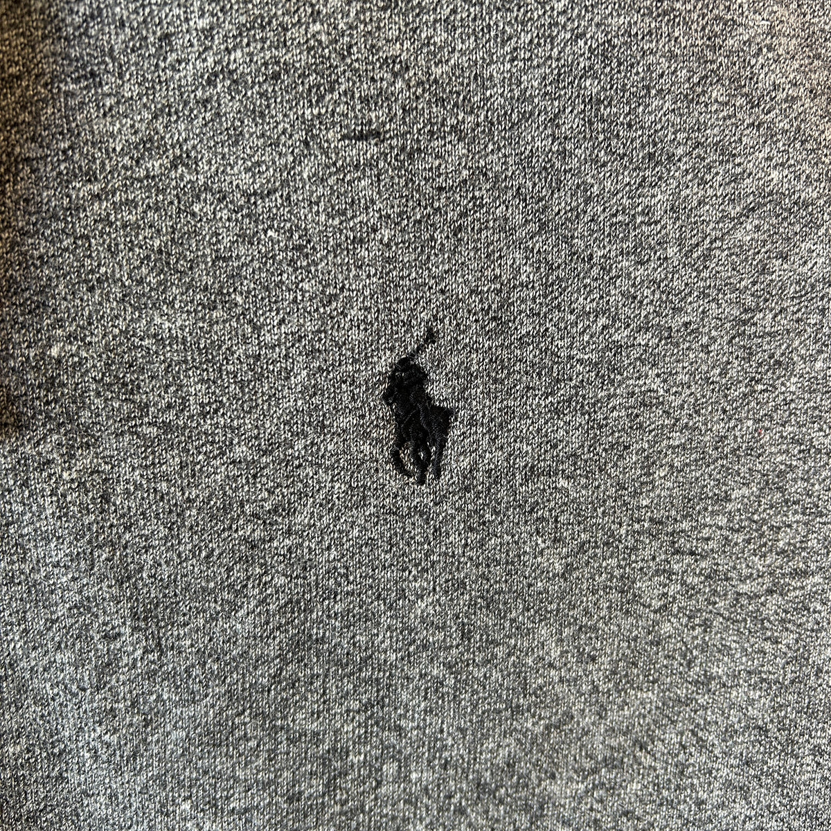 POLO Ralph Lauren ラルフローレン ジップフーディー スウェットパーカー グレー(L)/C1596S-SO