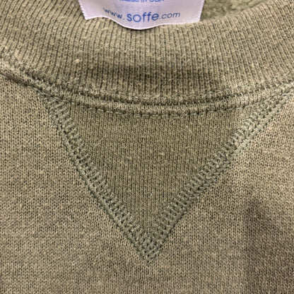 90's USMC ミリタリースウェット カーキ (XL)/A7941S-SO