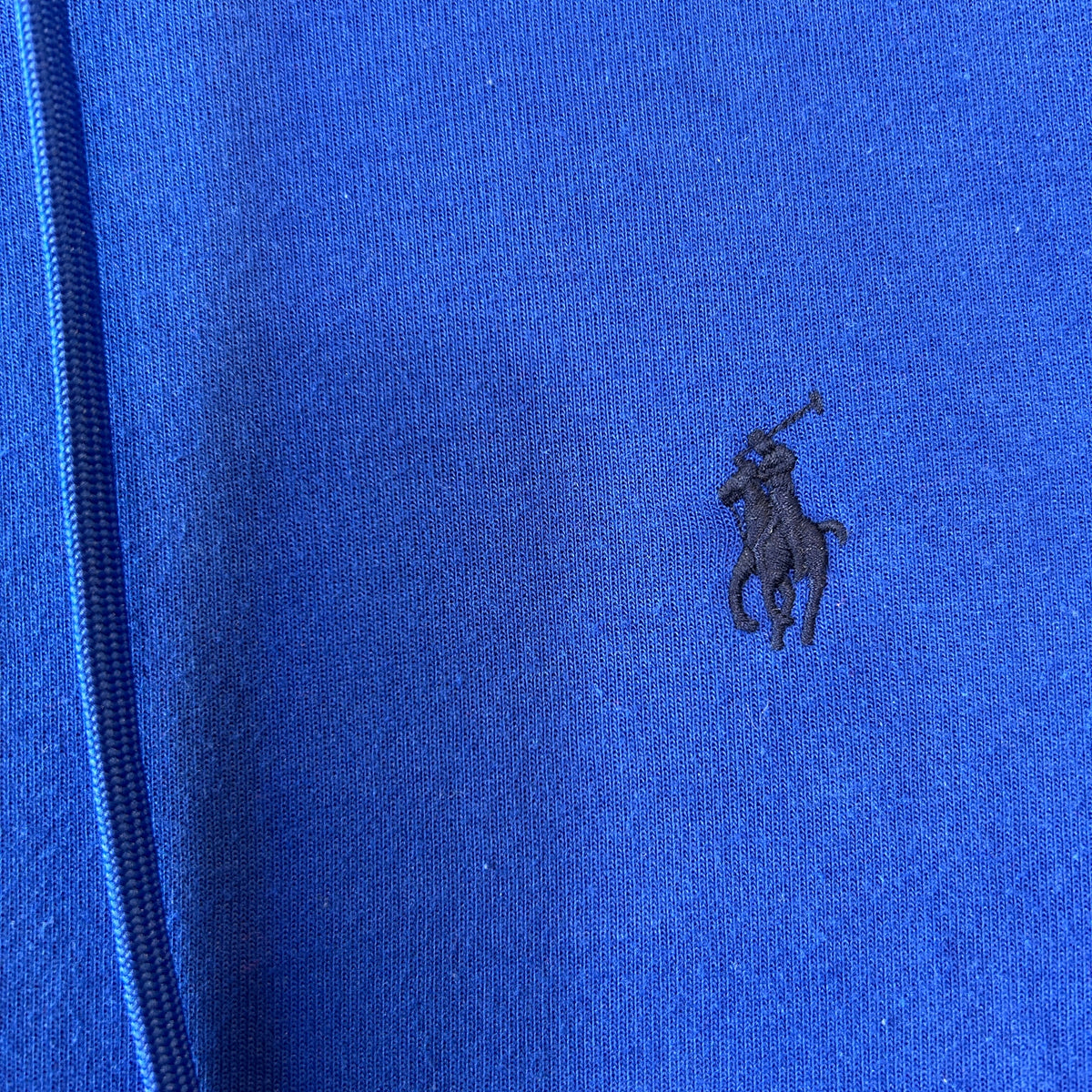 POLO Ralph Lauren ラルフローレン ジップアップフーディー パーカー ブルー(L)/C1721S-SO