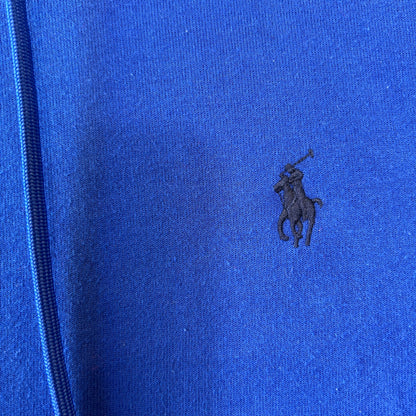 POLO Ralph Lauren ラルフローレン ジップアップフーディー パーカー ブルー(L)/C1721S-SO